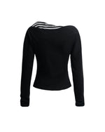 スリムフィットの長袖