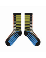 コントラストカラーの滑り止めソックス