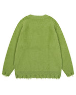 楽しい柄のセーター