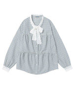 심플한 루즈한 긴팔 셔츠