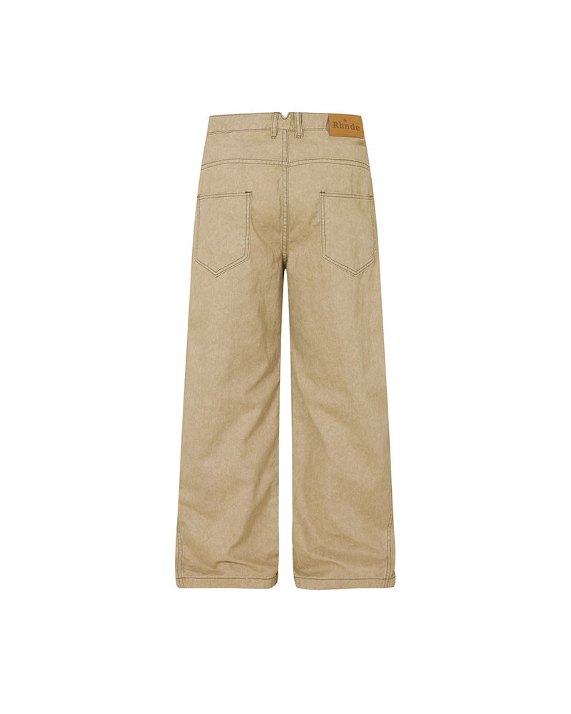 Double-breasted casual trousers
