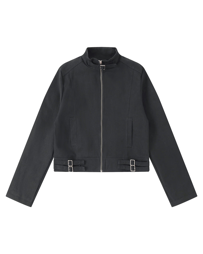 Minimalist Zip-Up Jacket