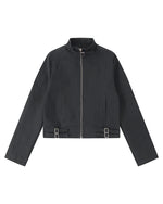 Minimalist Zip-Up Jacket