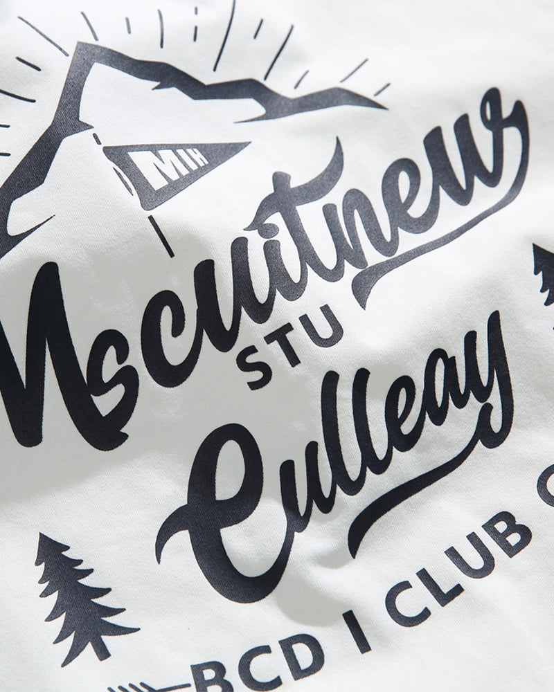 Retro contrast print short sleeves
