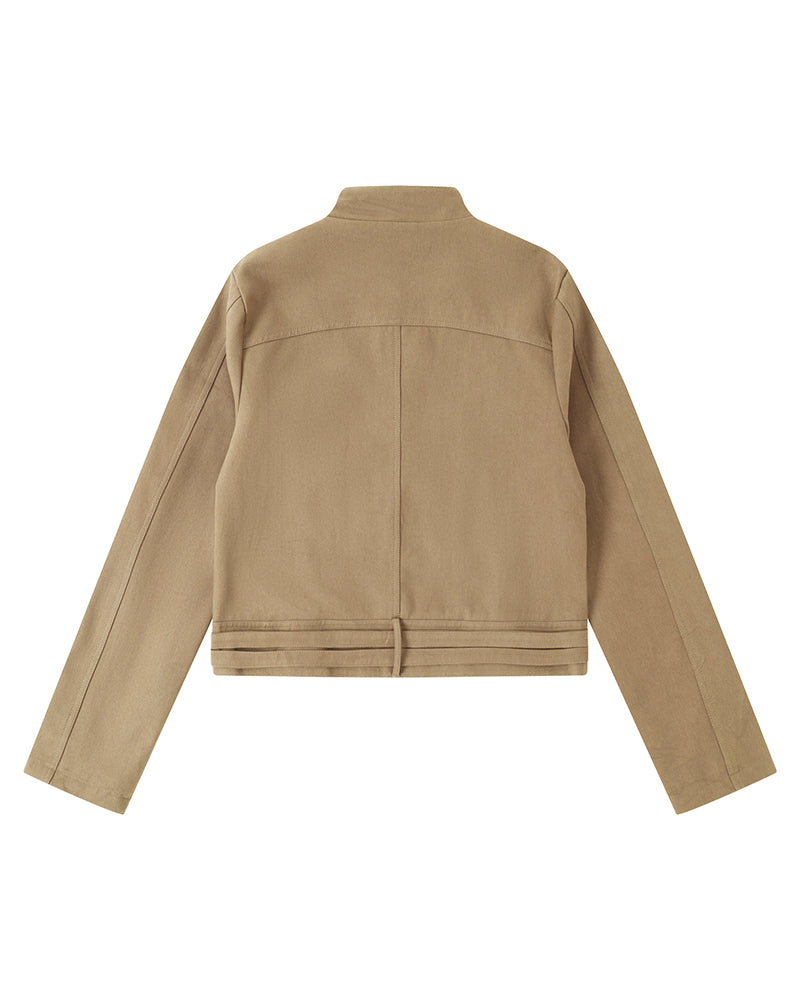 Minimalist Zip-Up Jacket