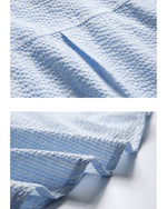 チェック柄の半袖シャツ