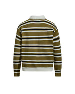 embroidered contrast sweater