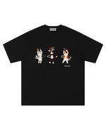 Cute Kitten Short Sleeves