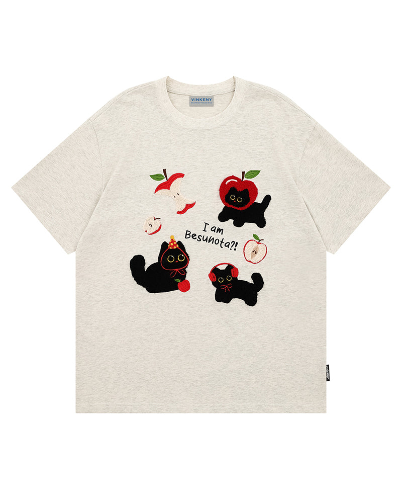 Apple head short sleeves