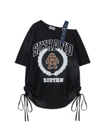 Retro hot girl short sleeve