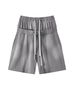 320g Double-waistband Bermuda shorts