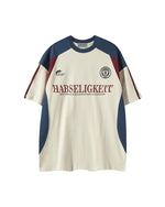 Loose and simple short sleeves