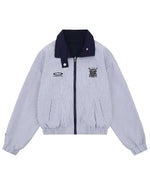 シンプルなリバーシブルジャケット