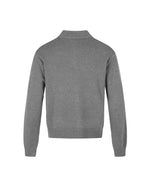 Casual zip-up sweater