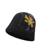 かぎ針編みのニット帽