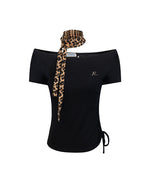 Simple hot girl short sleeve