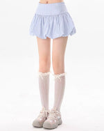 작은 생화꽃봉오리 짧은 치마