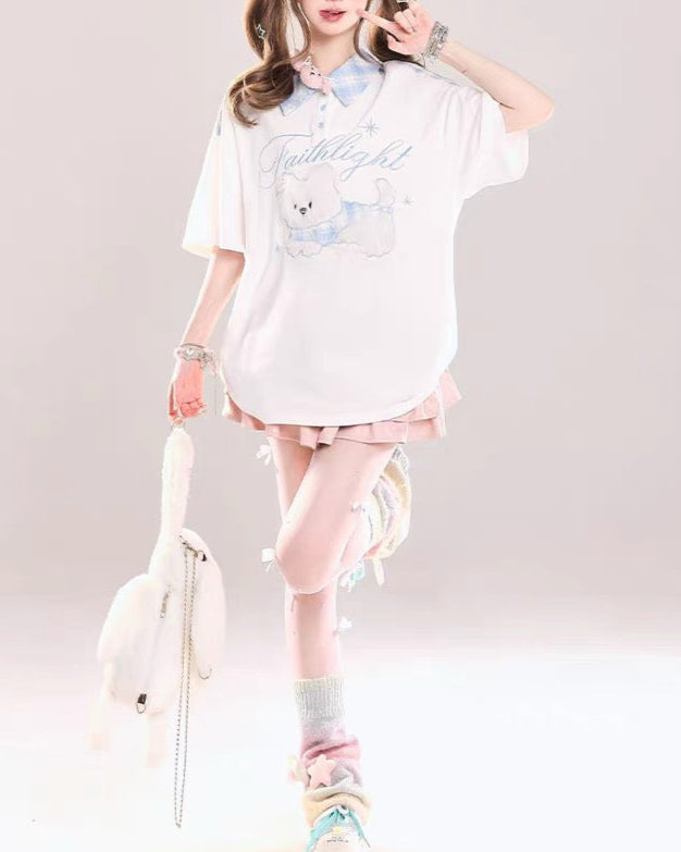 かわいいシンプルな半袖