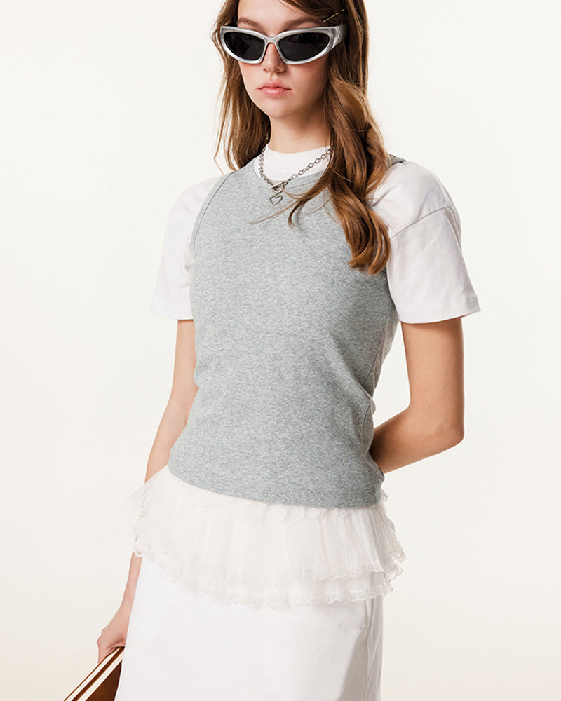 315g Slimming sleeveless top