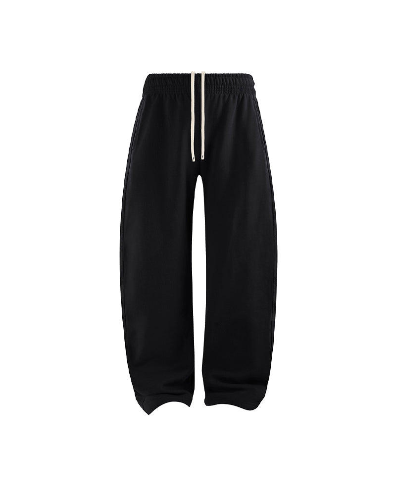 430g Fleece-Lined Loose Sweatpants