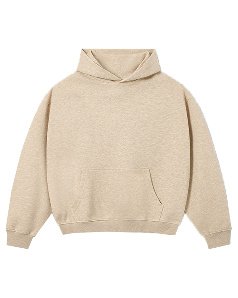 320g Vintage-style hooded sweatshirt