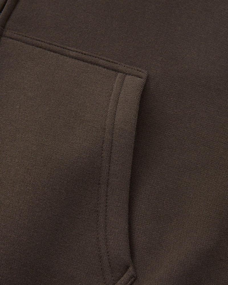 345g Hooded zip-up sweatshirt