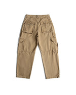 Washed work trousers