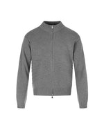 Casual zip-up sweater