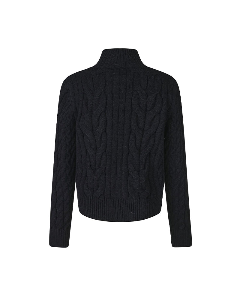 Minimalist knit jacket