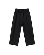 320g Wide-leg straight-cut trousers