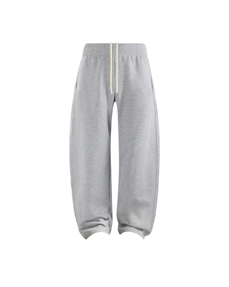 430g Fleece-Lined Loose Sweatpants