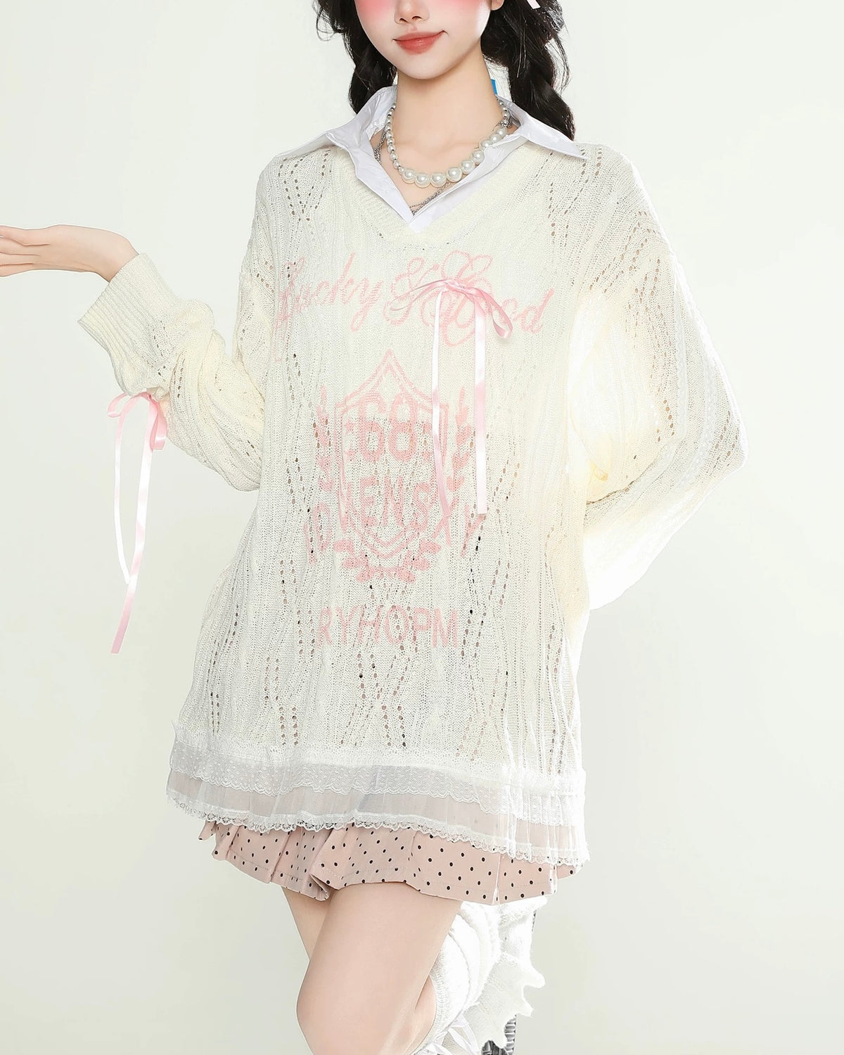 Simple knitted sweater