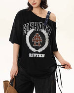 Retro hot girl short sleeve