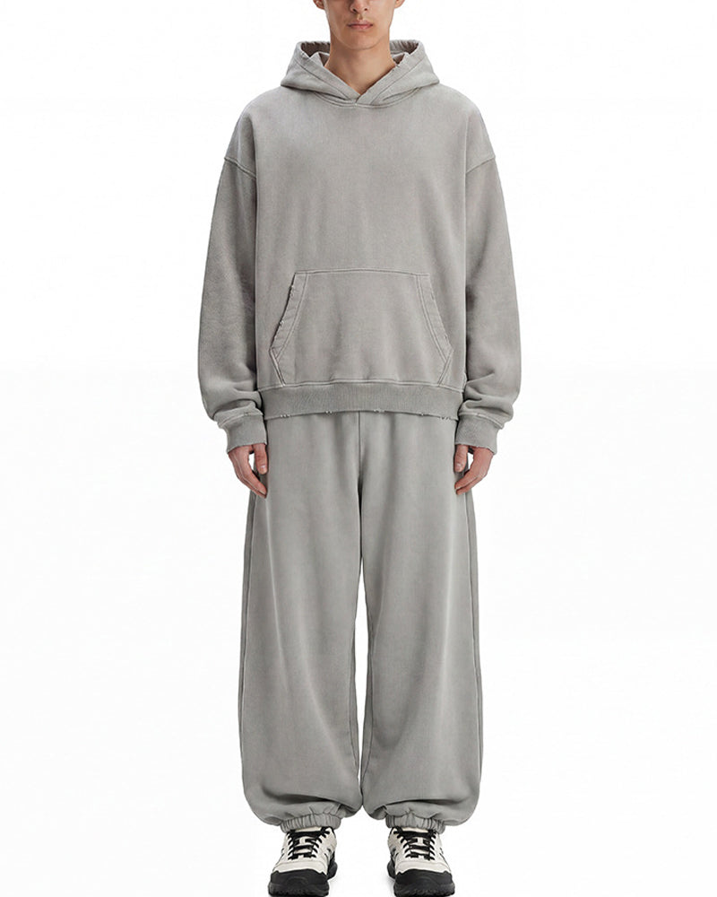 365g Fleece-lined casual sweatpants