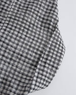 レトロチェック柄半袖シャツ