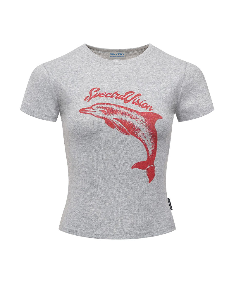 Simple design short sleeves