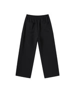320g Wide-leg straight-cut trousers
