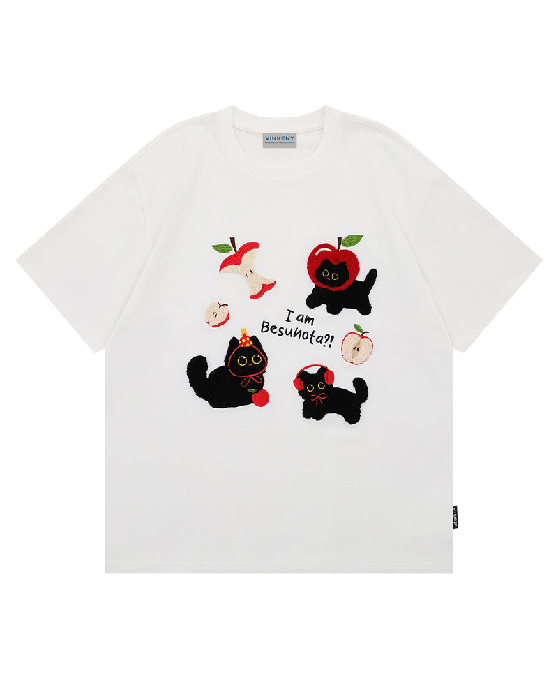 Apple head short sleeves