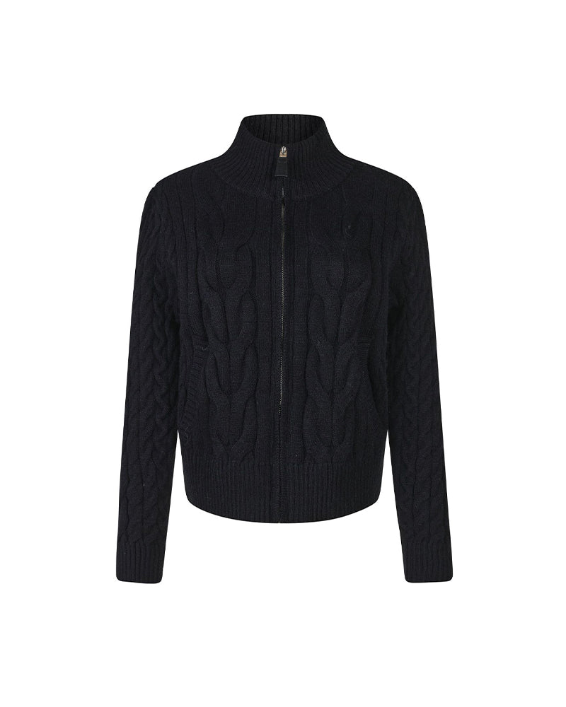 Minimalist knit jacket