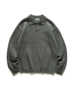 casual lapel sweater