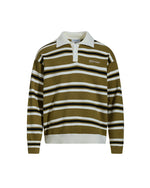 embroidered contrast sweater