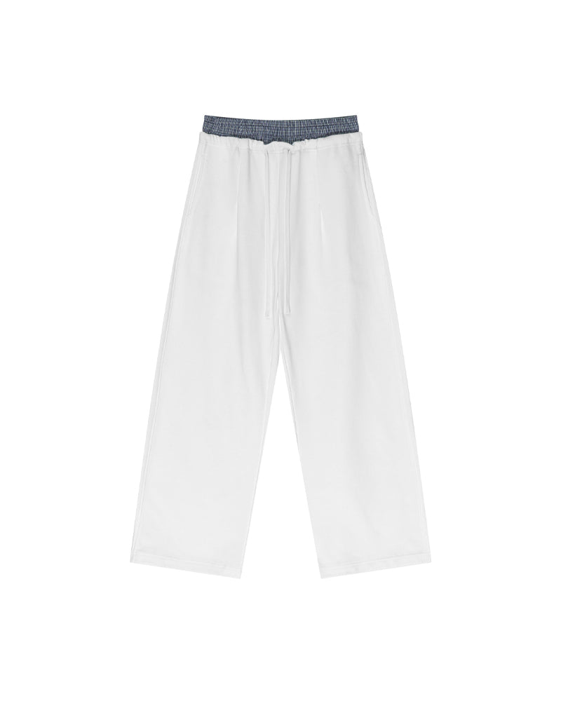 280g Color-block casual trousers