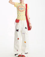 레트로 캐주얼 팬츠