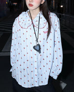 심플한 루즈한 긴팔 셔츠