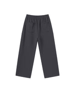 320g Wide-leg straight-cut trousers