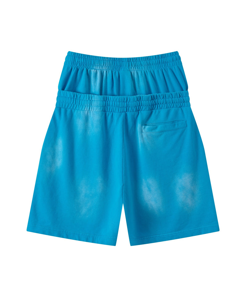 320g Double-waistband Bermuda shorts