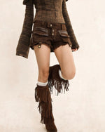 レトロなワークスカート