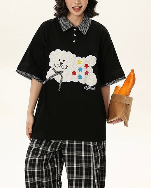 Cute simple short sleeves