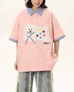 かわいいシンプルな半袖