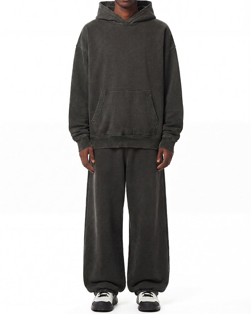 365g Fleece-lined casual sweatpants